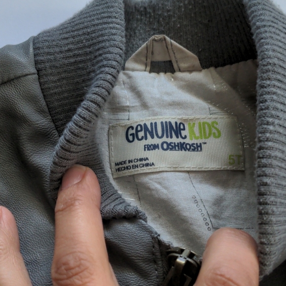 Faux leather jacket - Picture 2 of 2